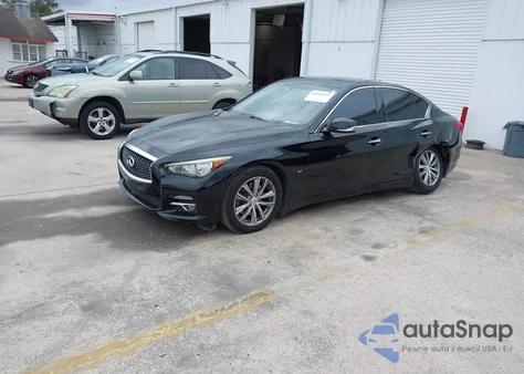2014 Infiniti Q50 from USA, damaged, VIN JN1BV7AP0EM687773